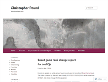 Tablet Screenshot of christopherpound.com